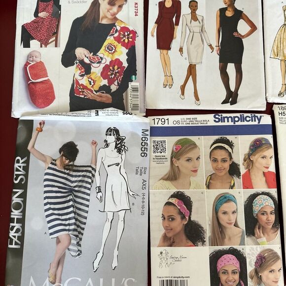 2012 Vogue, Butterick, McCall’s, Simplicity & Kwik Sew Sewing Patterns lot of 12 - Picture 5 of 7